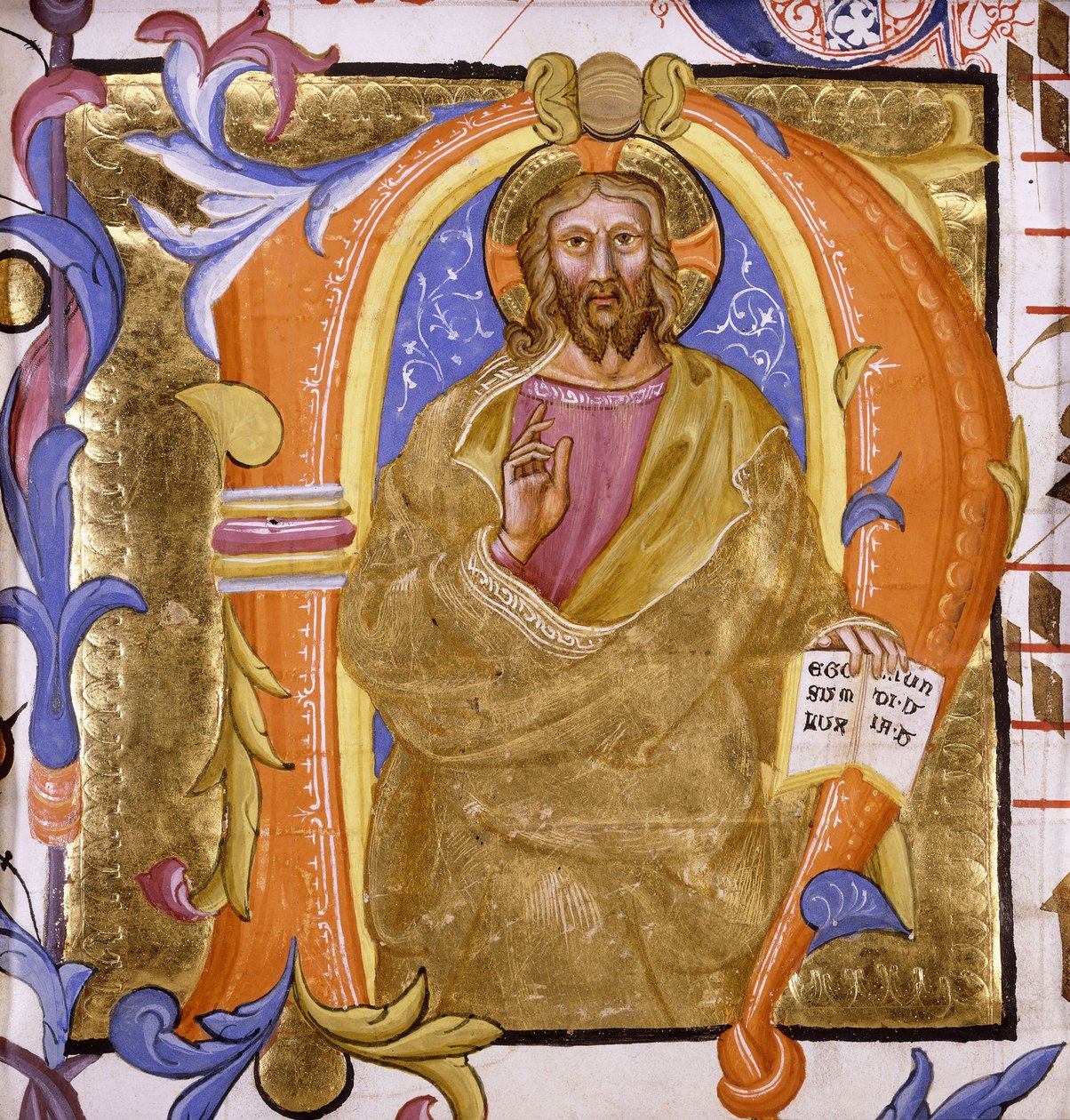 Kristus som verdens lys, ca.1400 av Martino de Bartolomeo