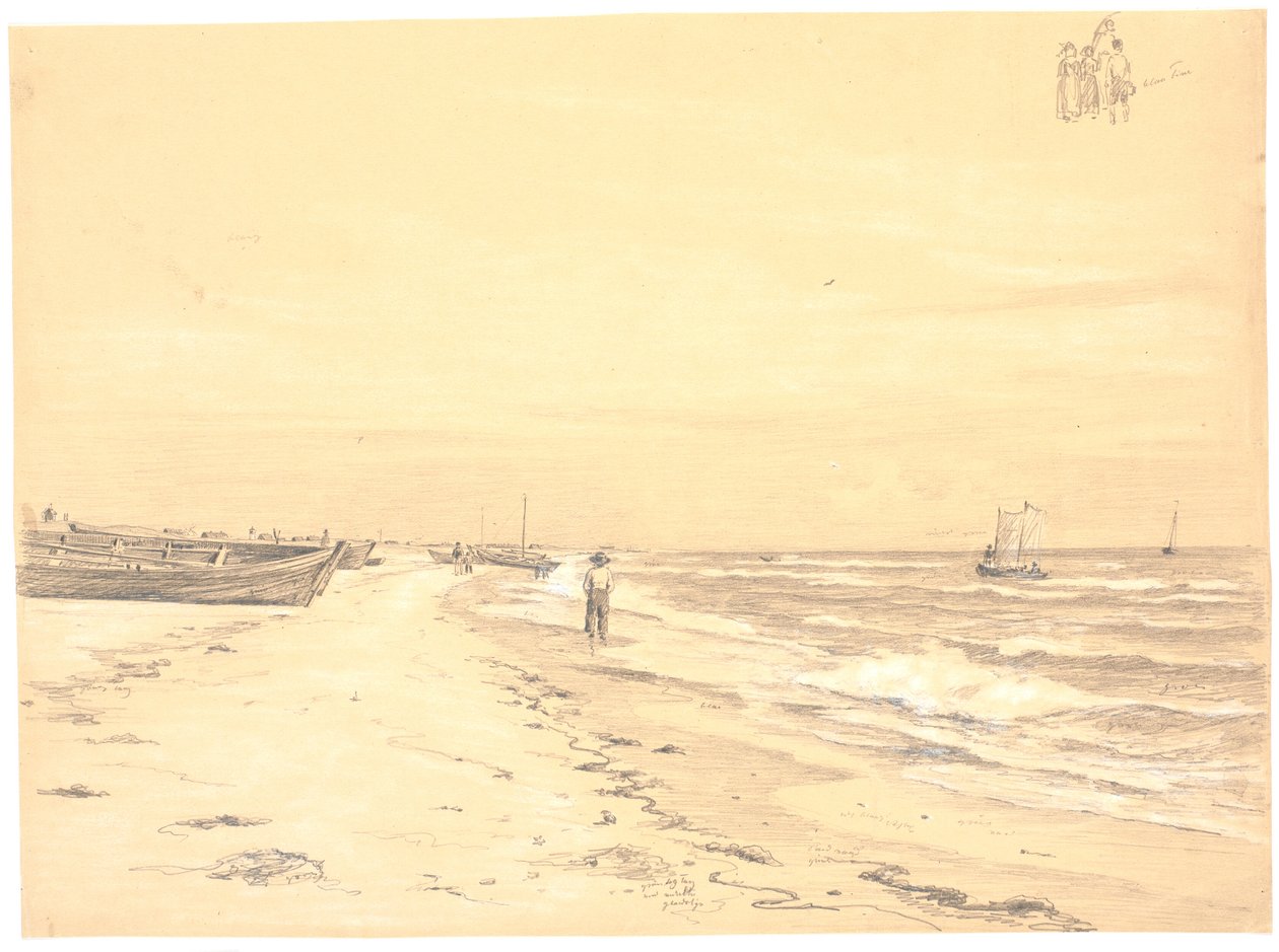Del av Sønderstrand, Skagen av Martinus Rørbye