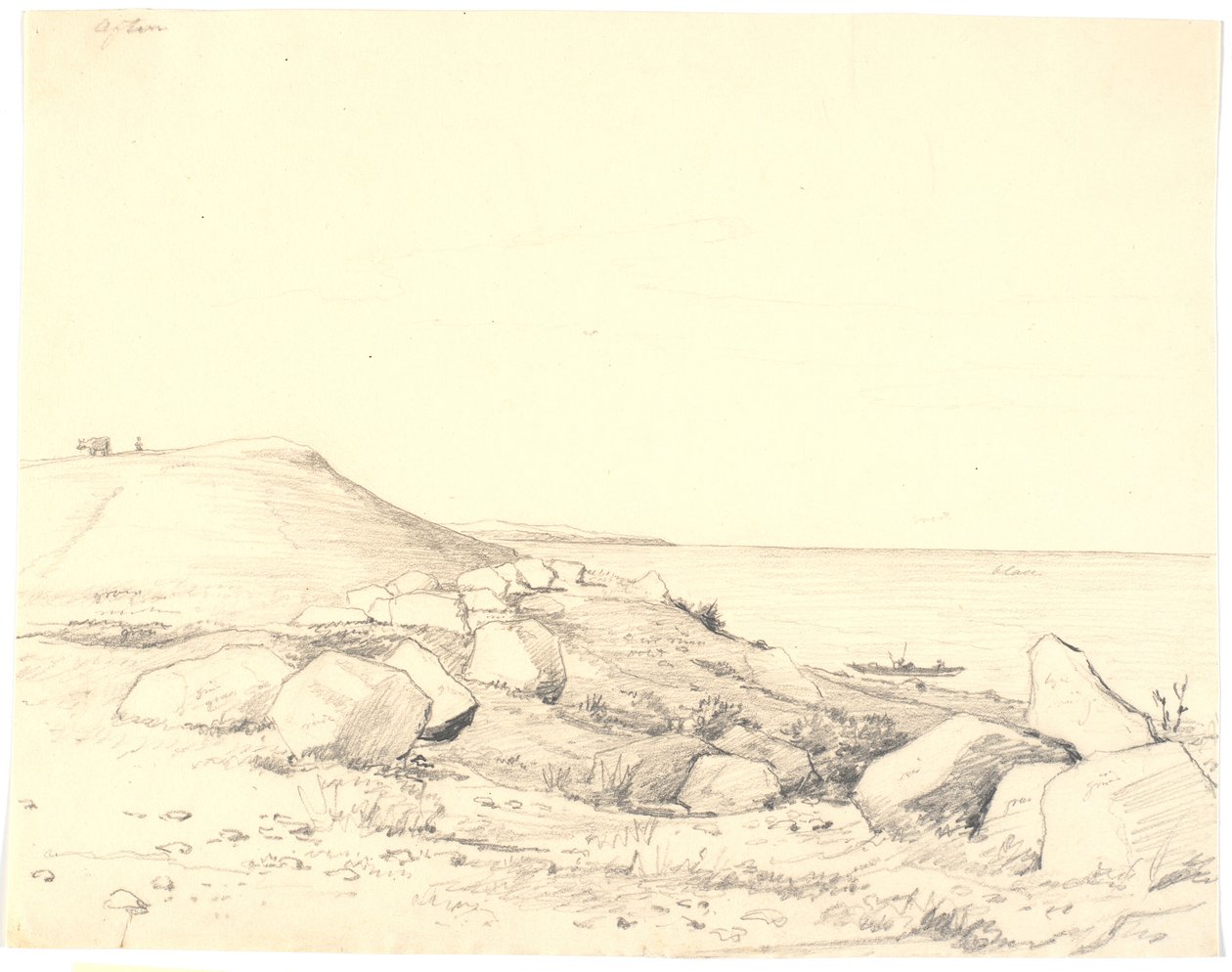 Strandlandskap av Martinus Rørbye