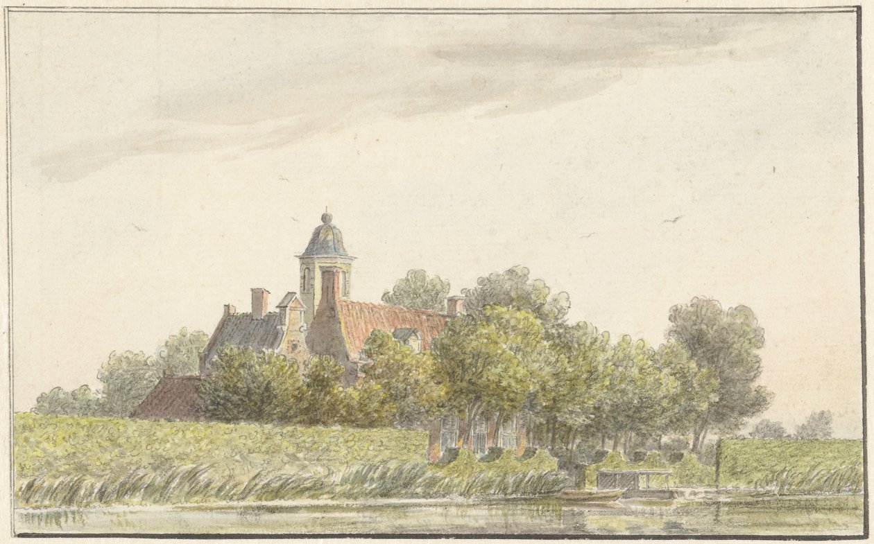 Påfuglhage på Amstel av Martinus van der Jagt