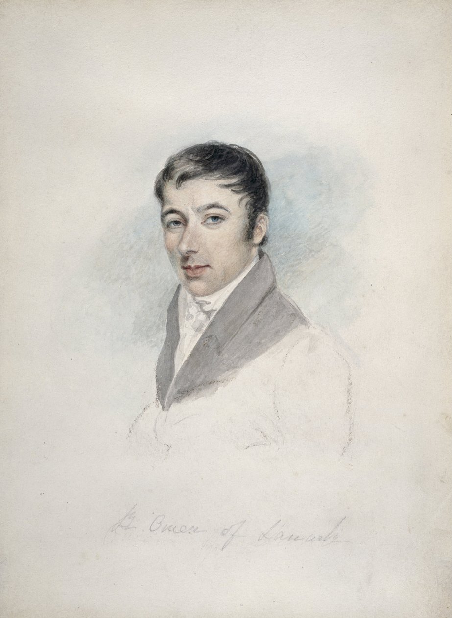 Robert Owen, 1771 av Mary Ann Knight