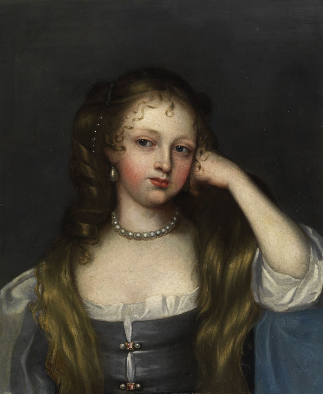 Portrett av Royal Maitresse Nell Gwyn av Mary Beale