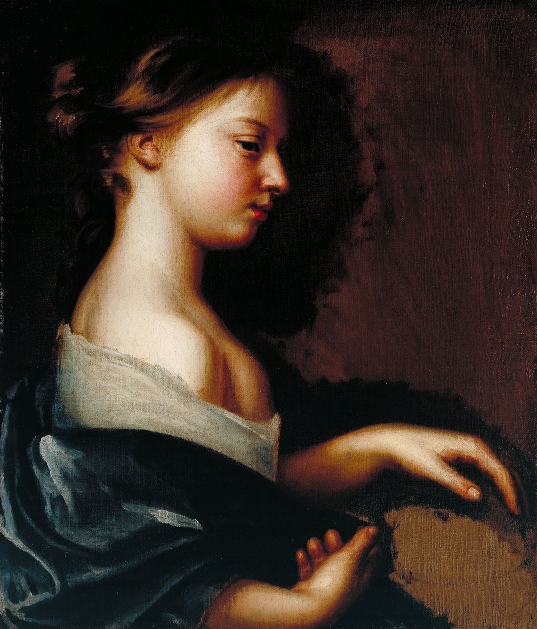 Portrett av en ung jente av Mary Beale