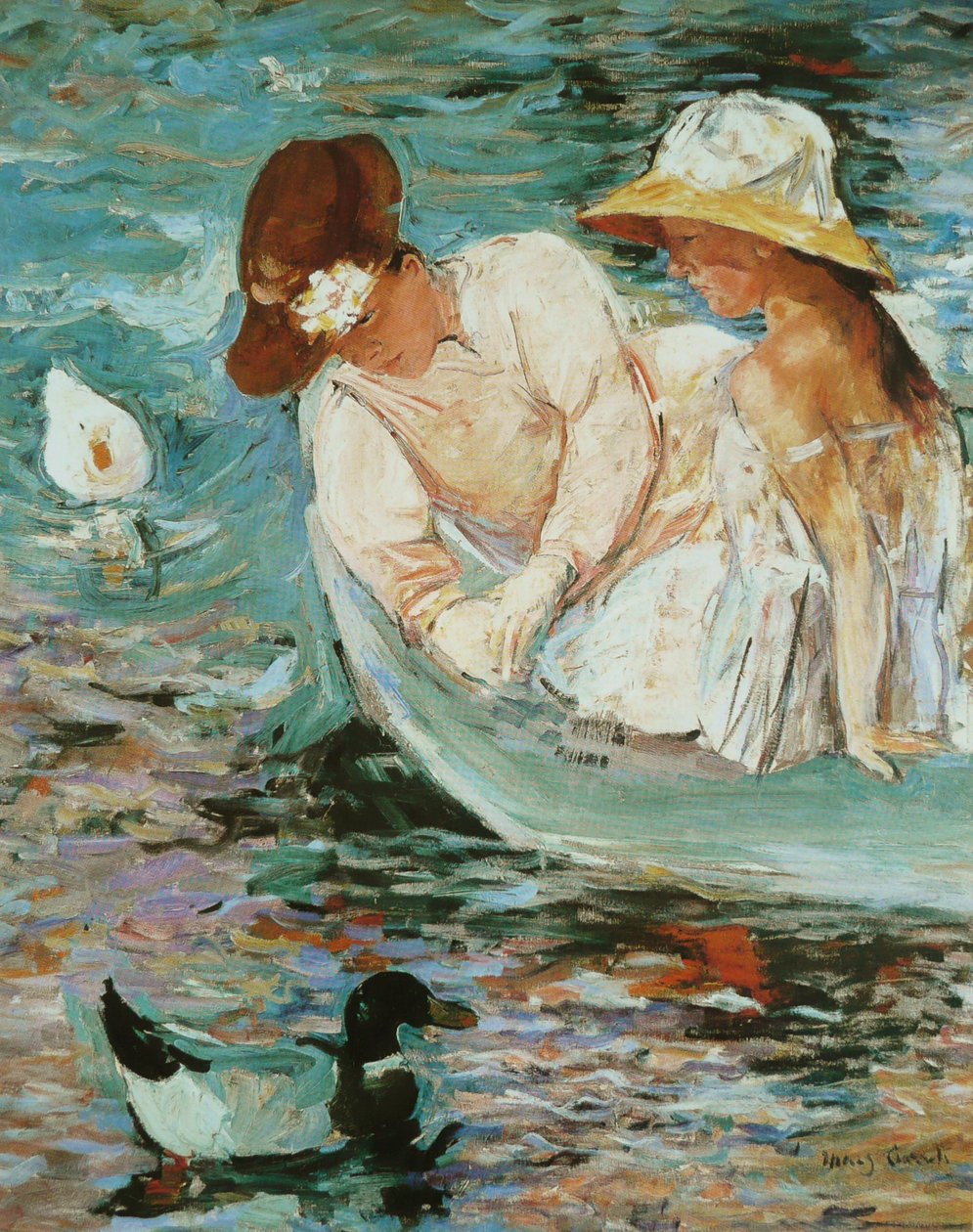 Summertimenfranzais: Sommer av Mary Cassatt