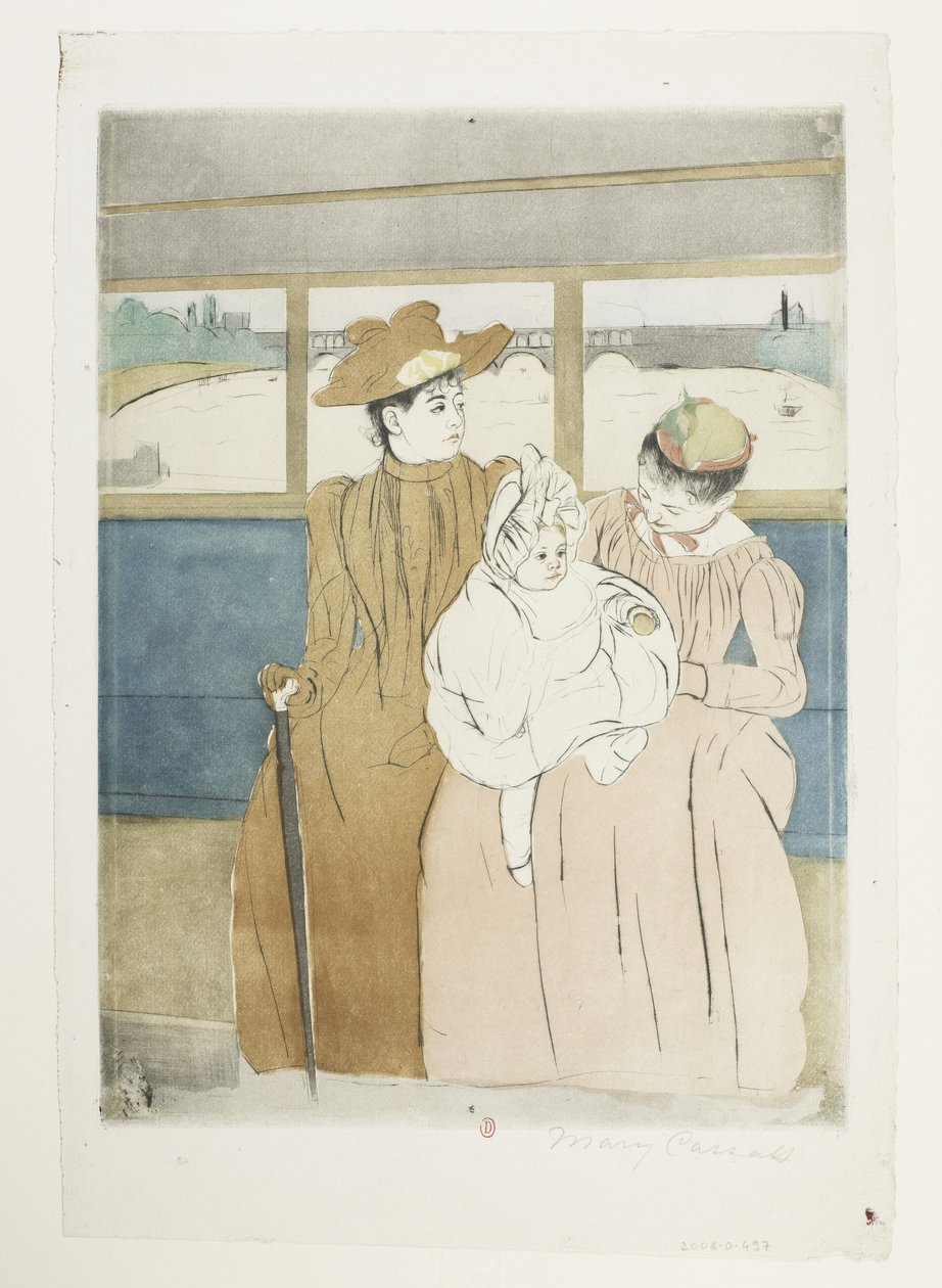 Med trikk av Mary Cassatt