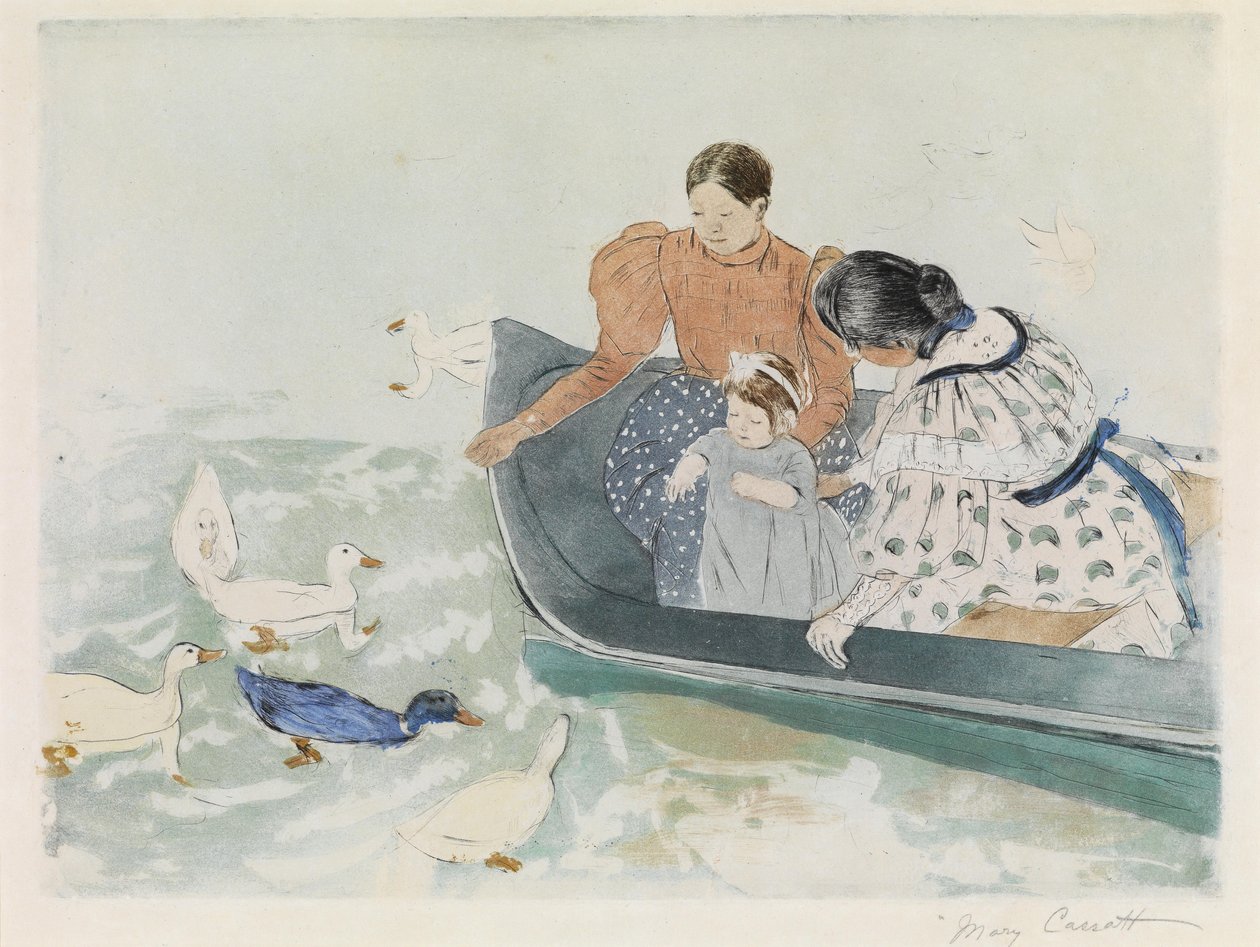 Å mate endene av Mary Cassatt