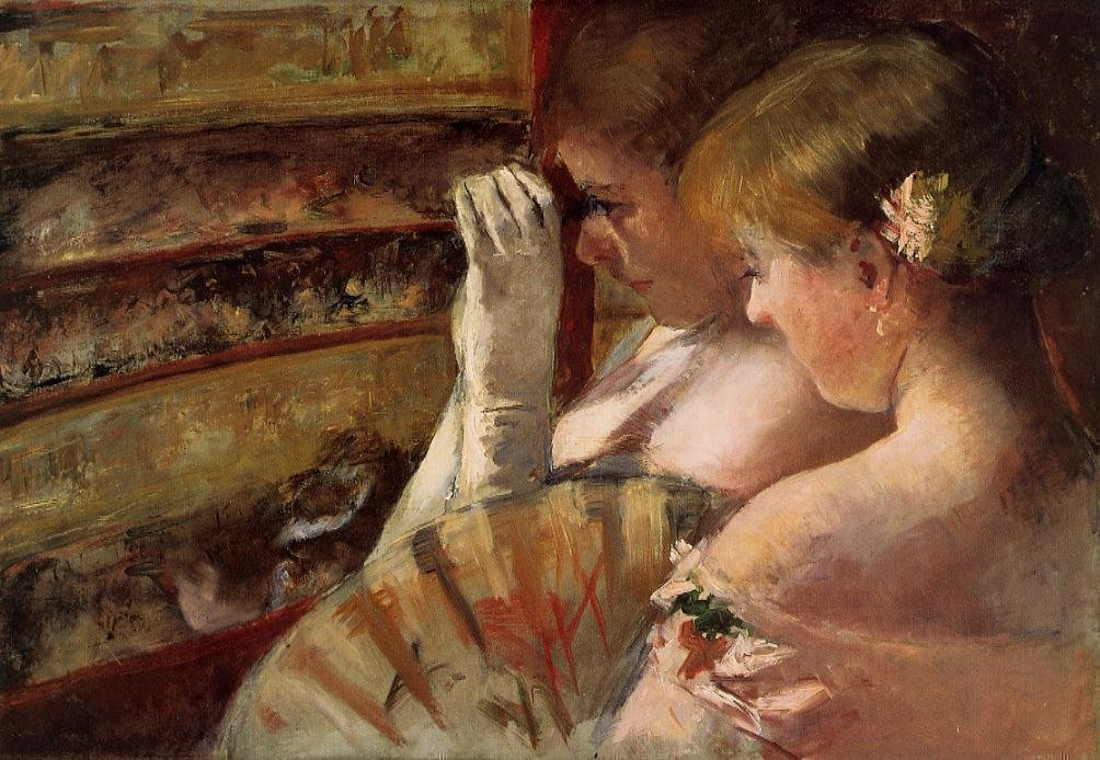 I boksen av Mary Cassatt