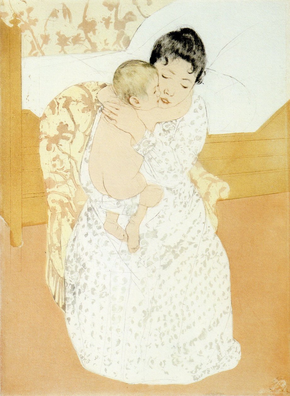 Mary Cassatt - The Coiffure av Mary Cassatt