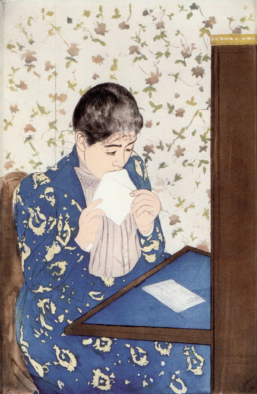 Brevet av Mary Cassatt
