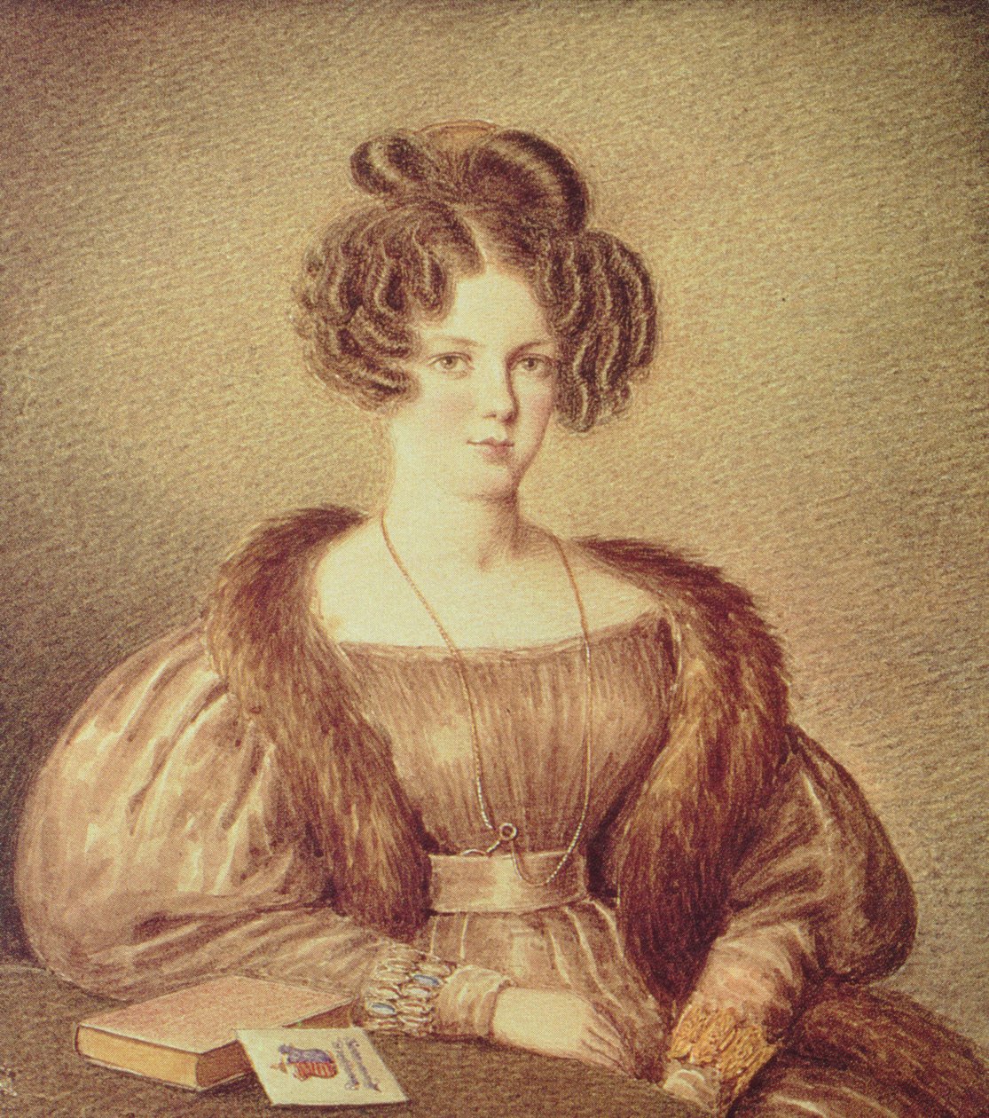 Portrett av Rosamond Best av Mary Ellen Best