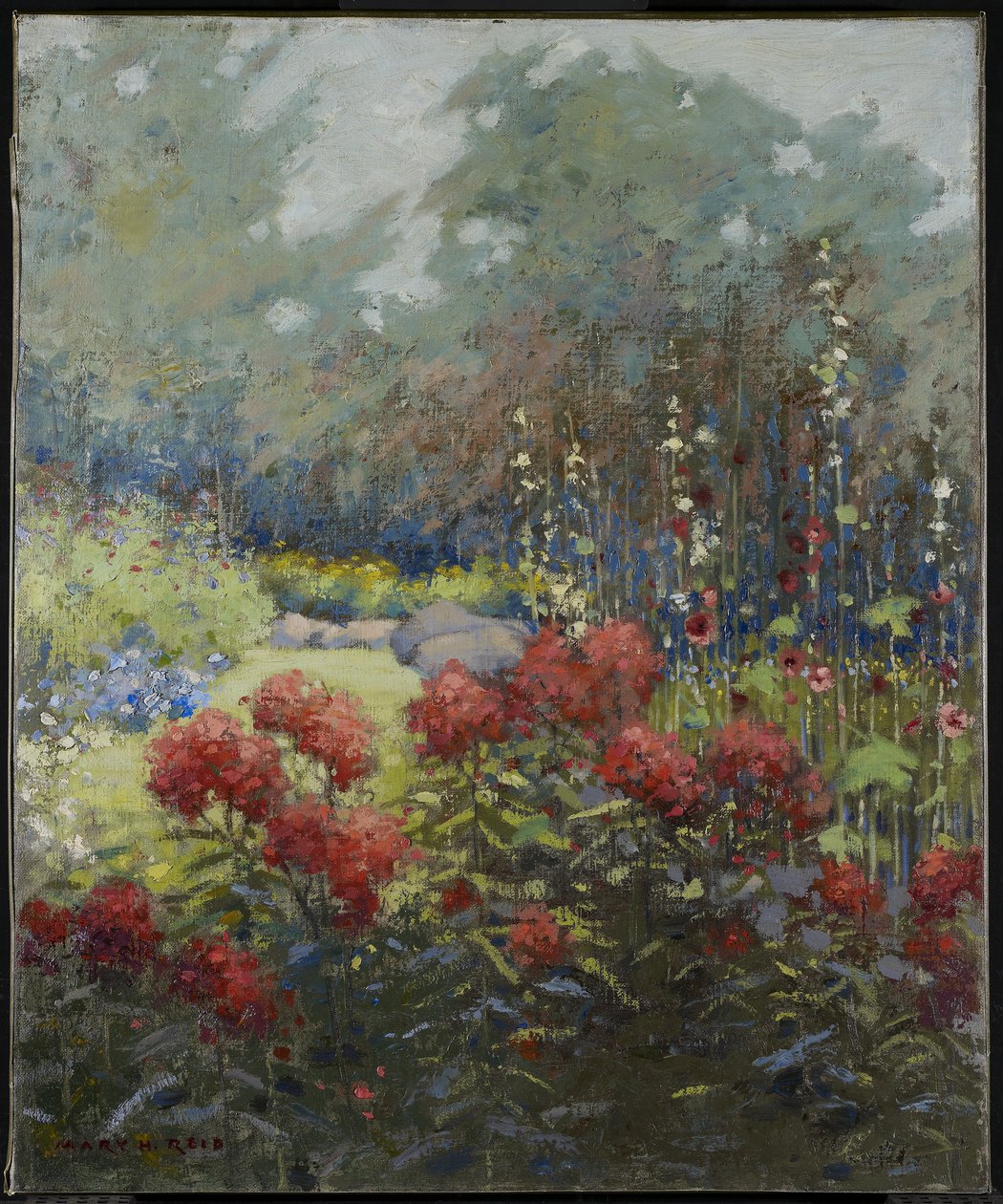 En hage i september, ca. 1894 av Mary Hiester Reid
