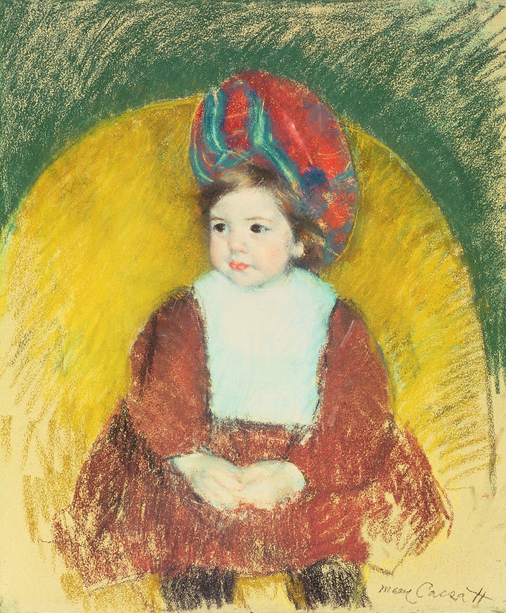 Margot, 1800-tallet (pastell) av Mary Cassatt