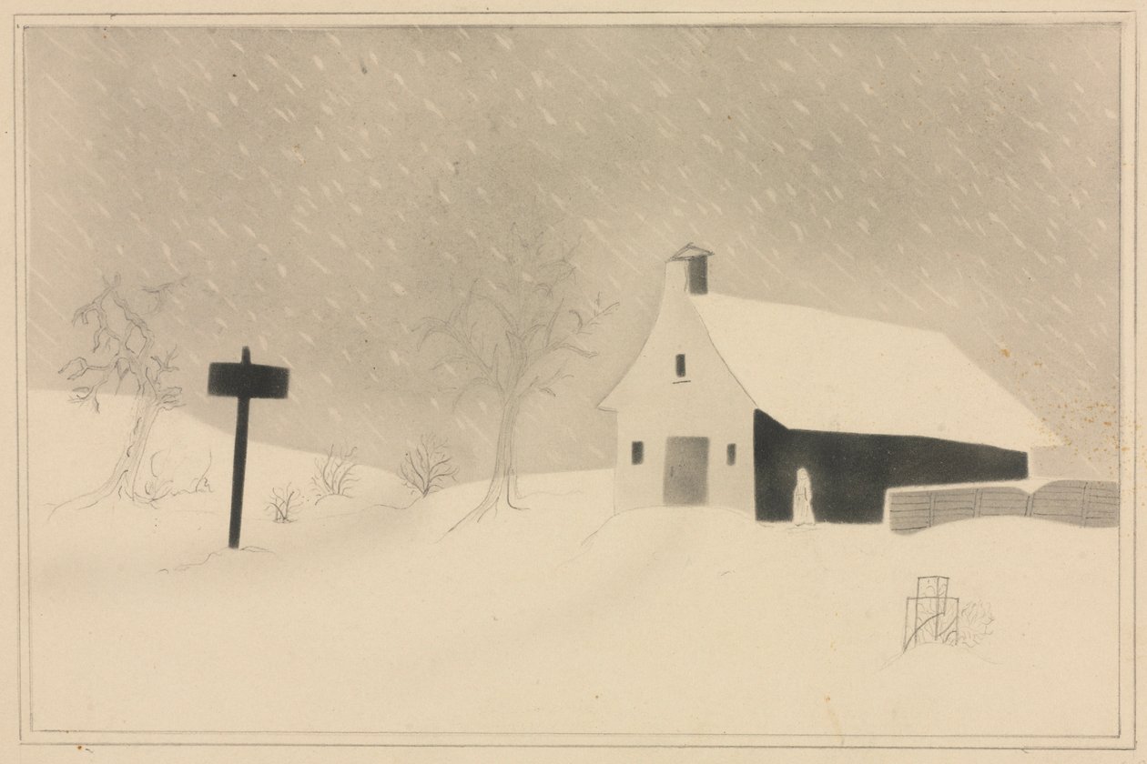 Snøstorm i Vermont. av Mary Altha Nims