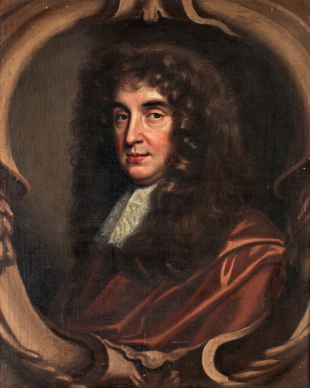 Portrett av Charles Paulet (ca. 1625-1699), Duke of Bolton - Maleri av Mary Beale (1632-1697), olje på lerret (76x63 cm) av Mary Beale