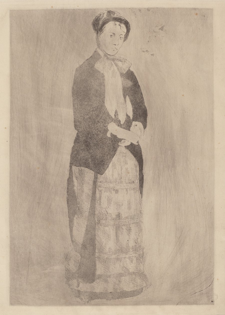 Ettermiddagspromenade, ca. 1881. av Mary Cassatt