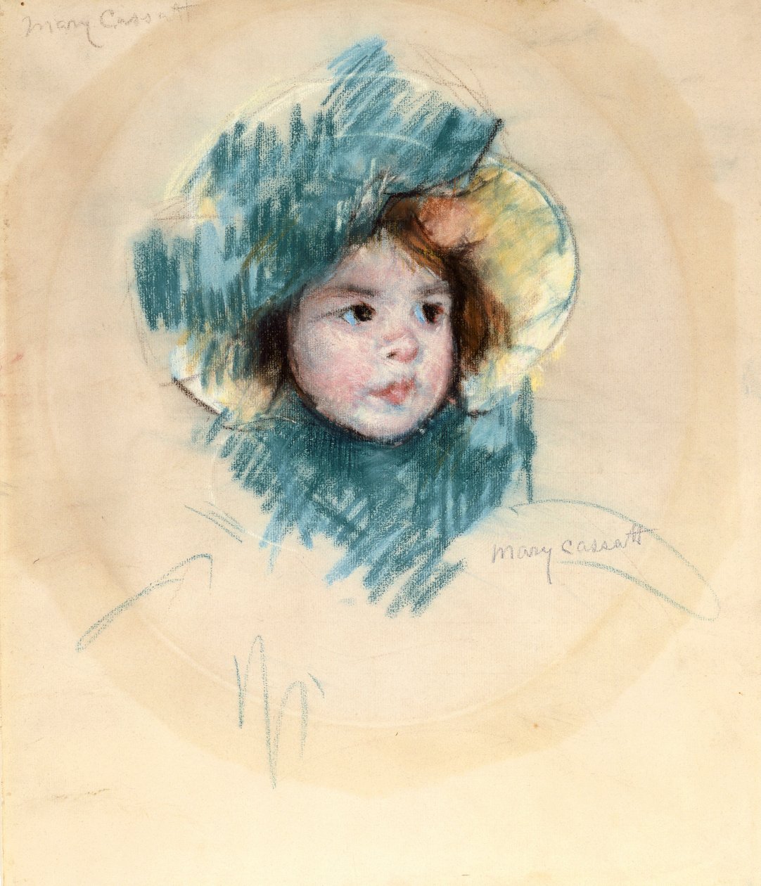 Hode av Margot av Mary Cassatt