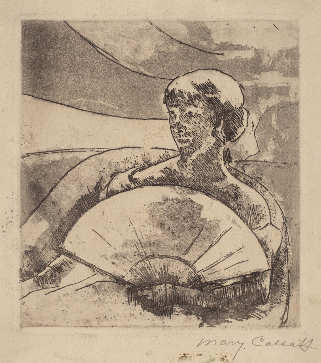 I Operaboks nr. 3, ca. 1880. av Mary Cassatt