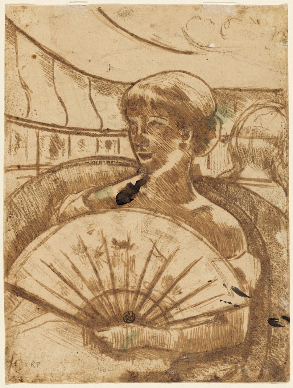 I operaboksen [verso] av Mary Cassatt
