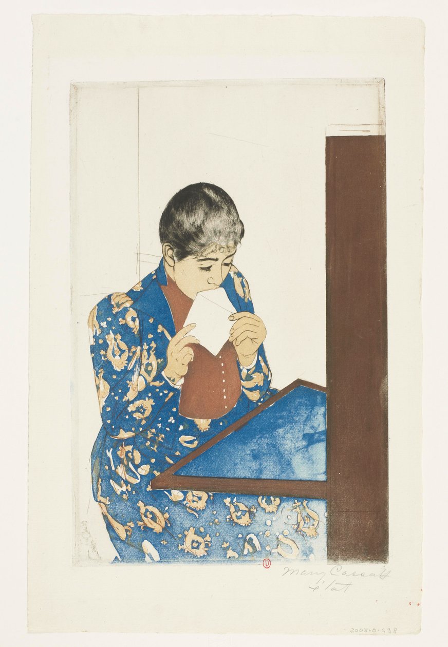 Brevet av Mary Cassatt
