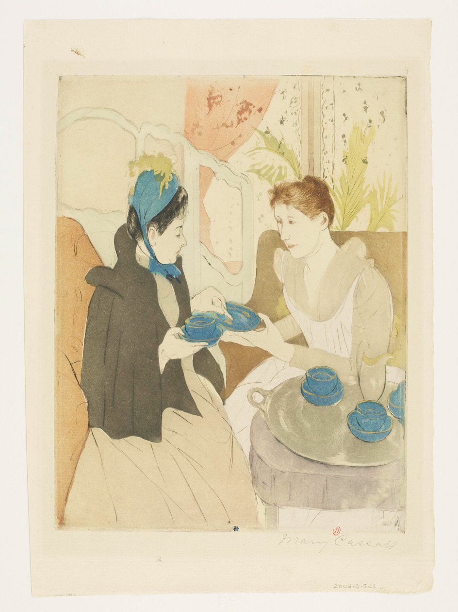 Ettermiddagste av Mary Cassatt