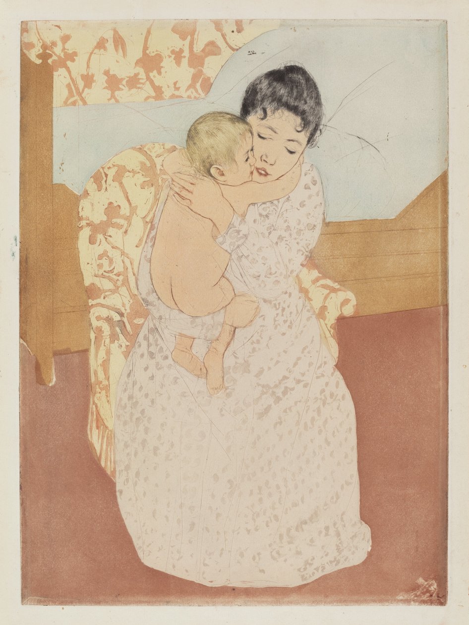 Mors kjærtegn av Mary Cassatt
