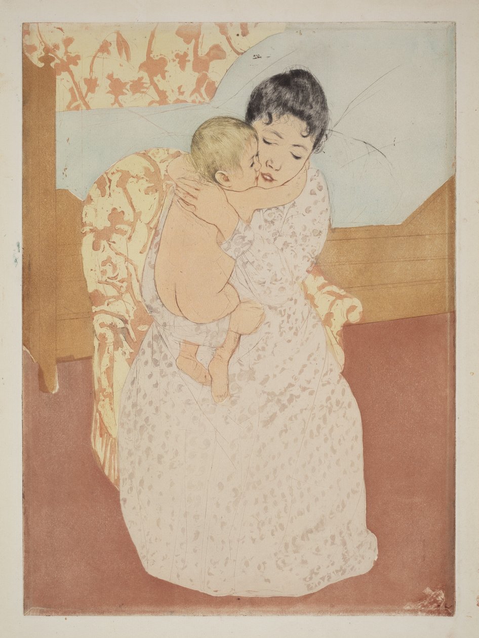 Mors kjærtegn av Mary Cassatt