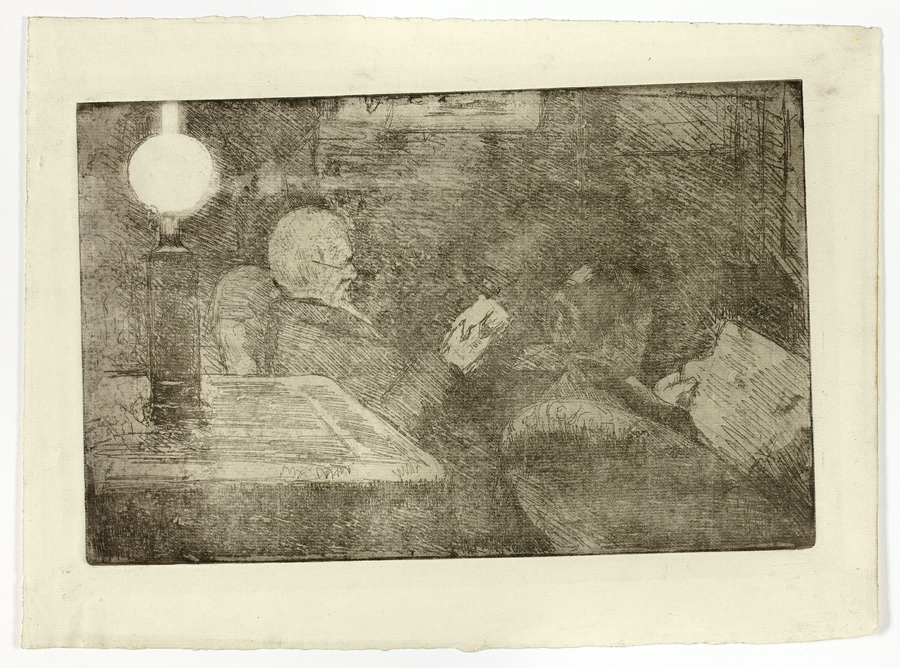 Mr. og Mrs. Cassatt Reading av Mary Cassatt