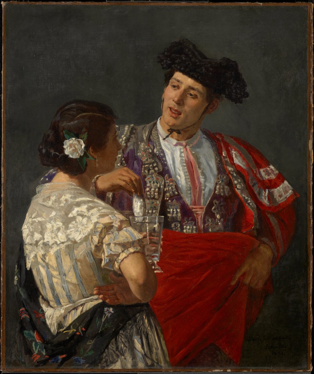 Overrekkelse av panalen til tyrefekteren av Mary Cassatt