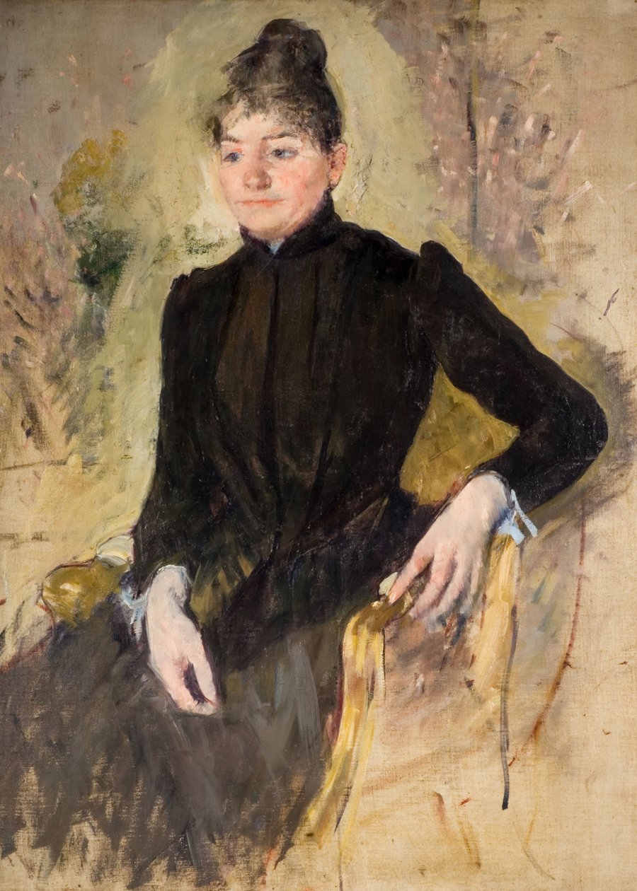 Portrett av en kvinne, 1881-83. av Mary Cassatt