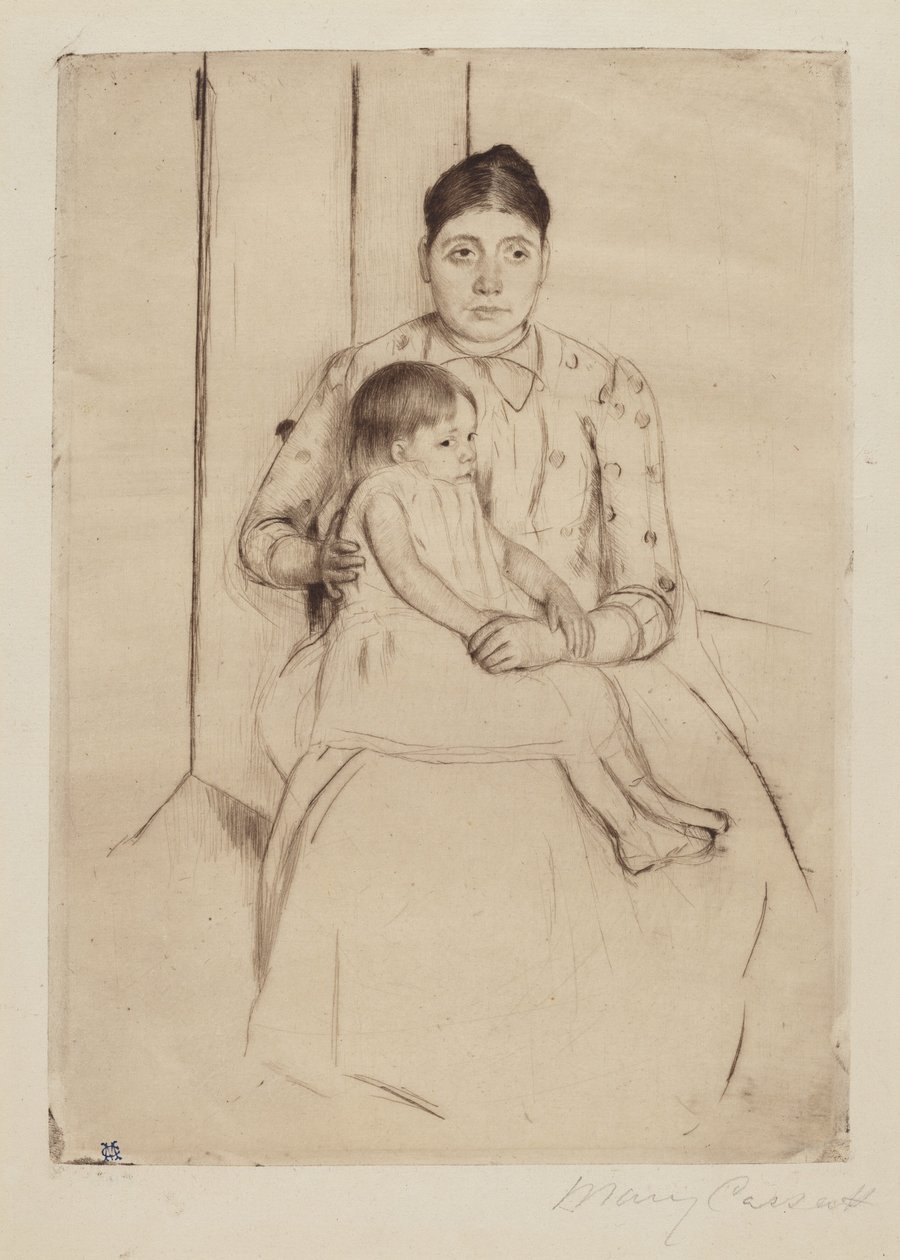 Hvile av Mary Cassatt