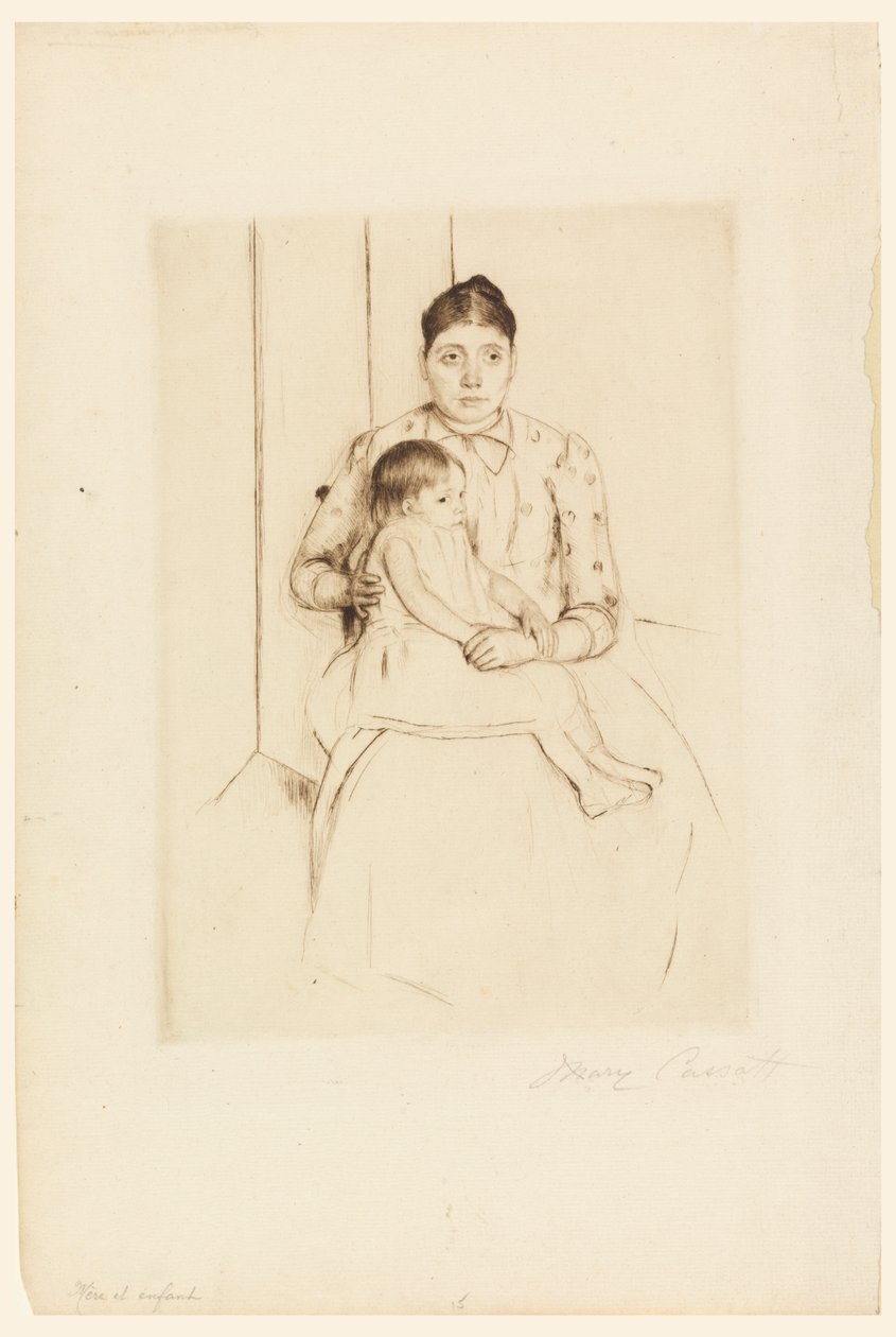 Hvile av Mary Cassatt