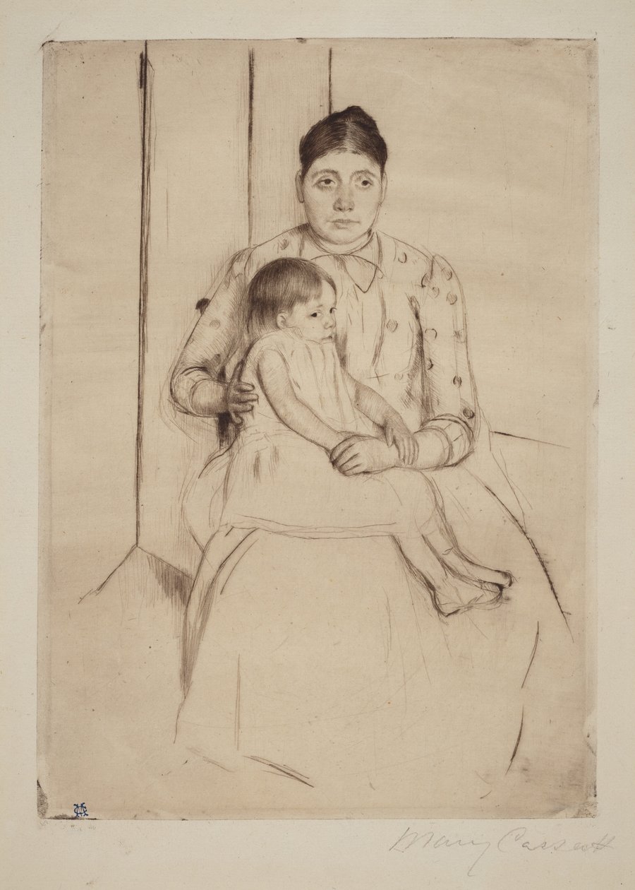 Hvile av Mary Cassatt