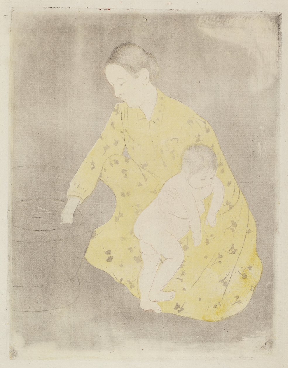 Badet av Mary Cassatt