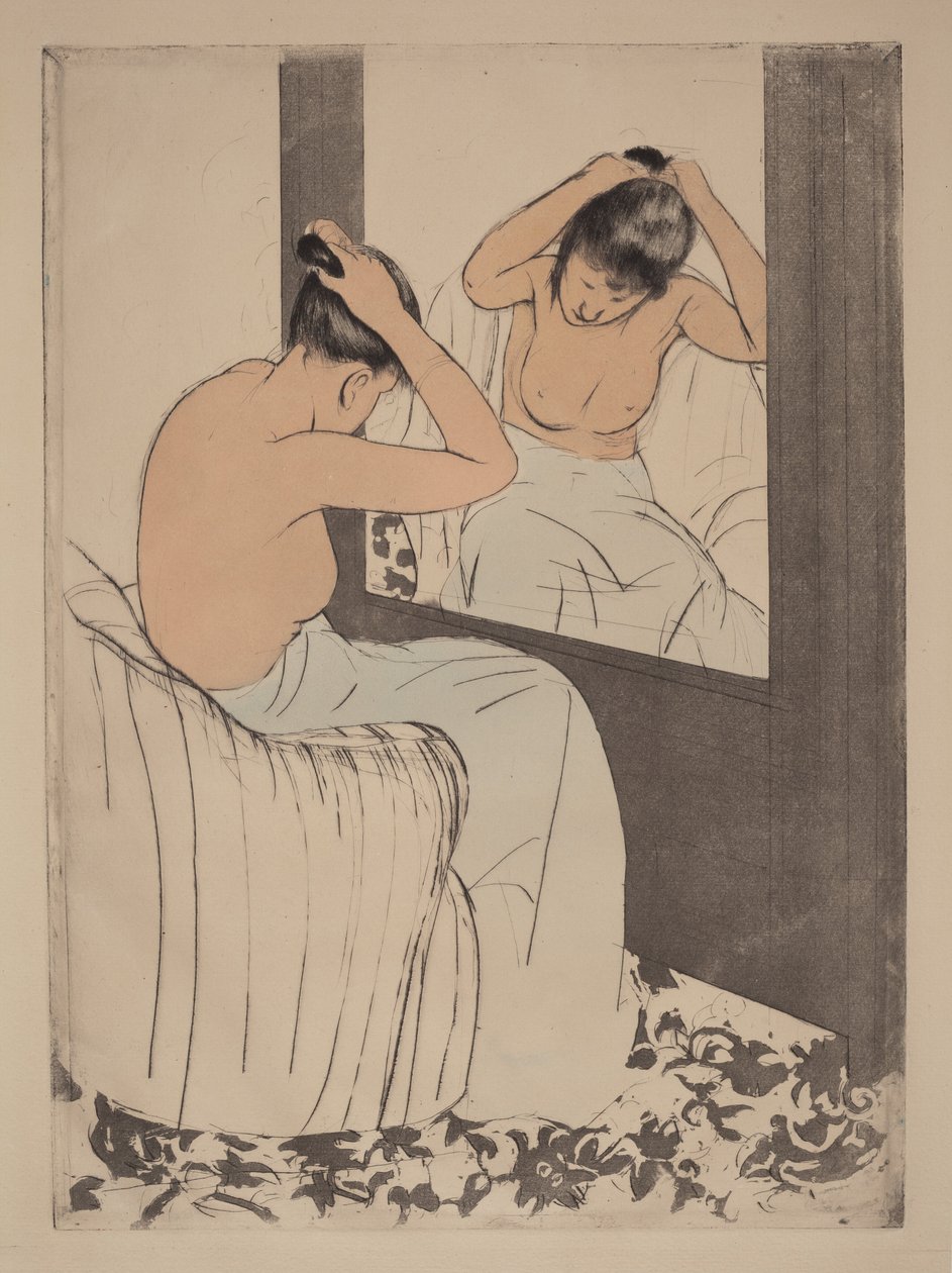 Frisyren av Mary Cassatt
