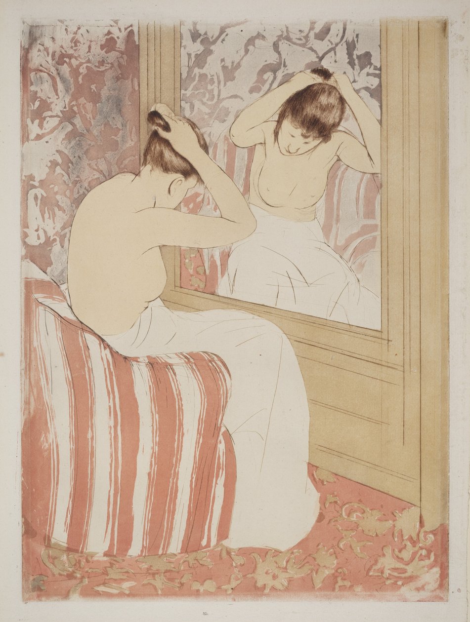 Frisyren av Mary Cassatt