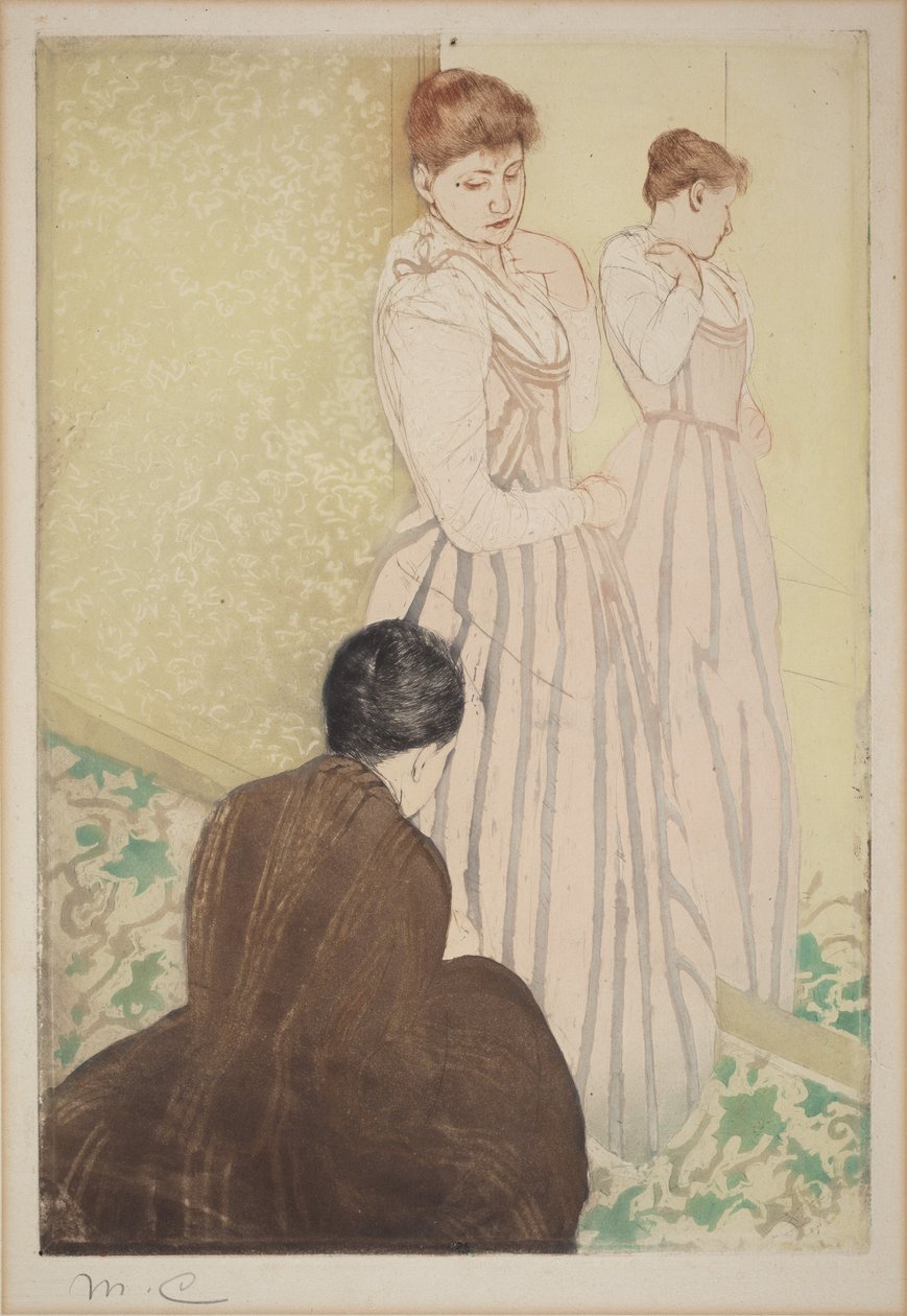 Prøvingen av Mary Cassatt