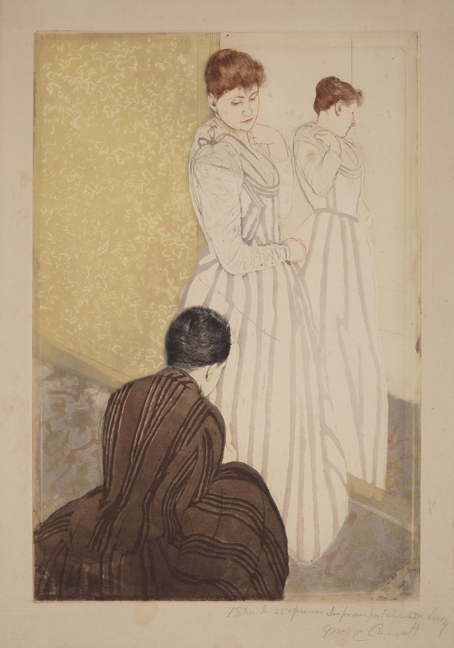 Prøvingen av Mary Cassatt