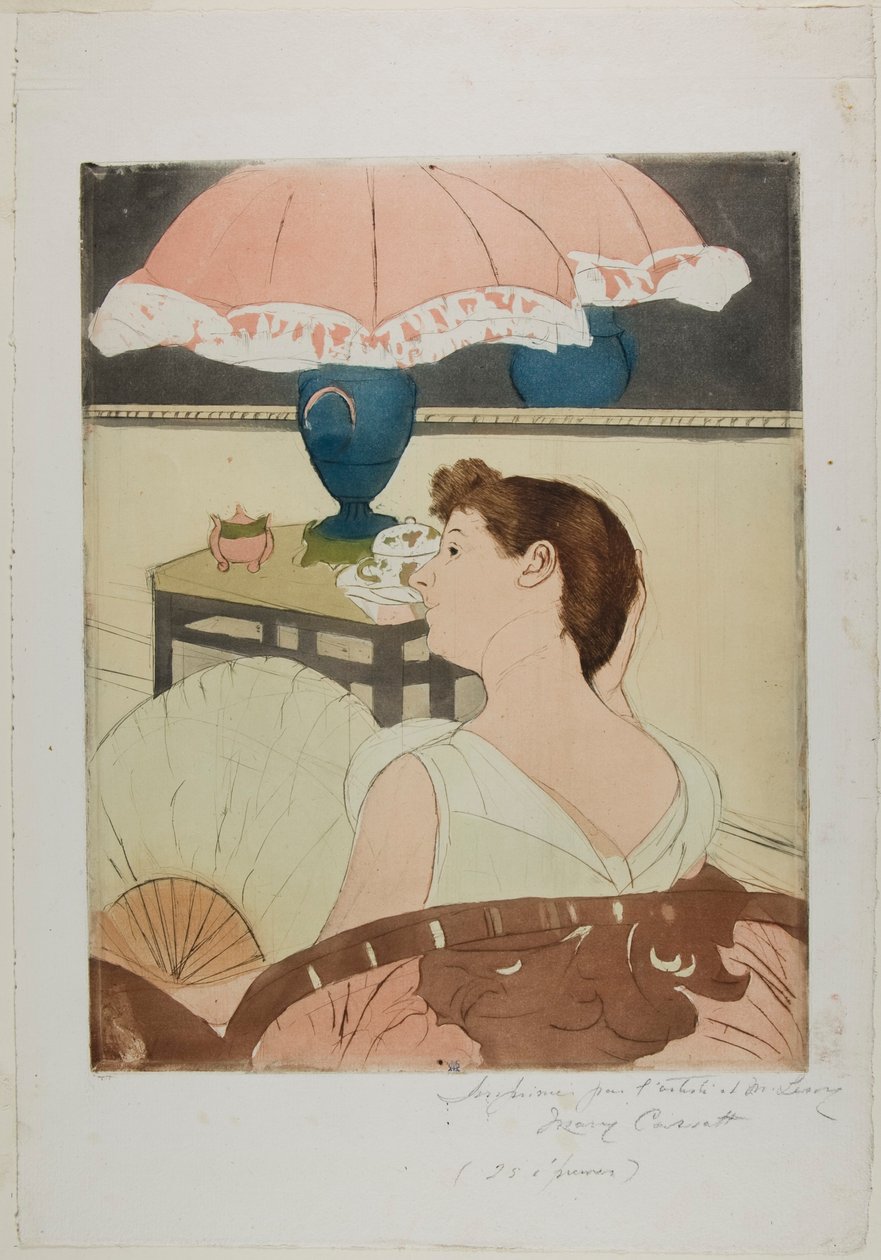Lampen av Mary Cassatt