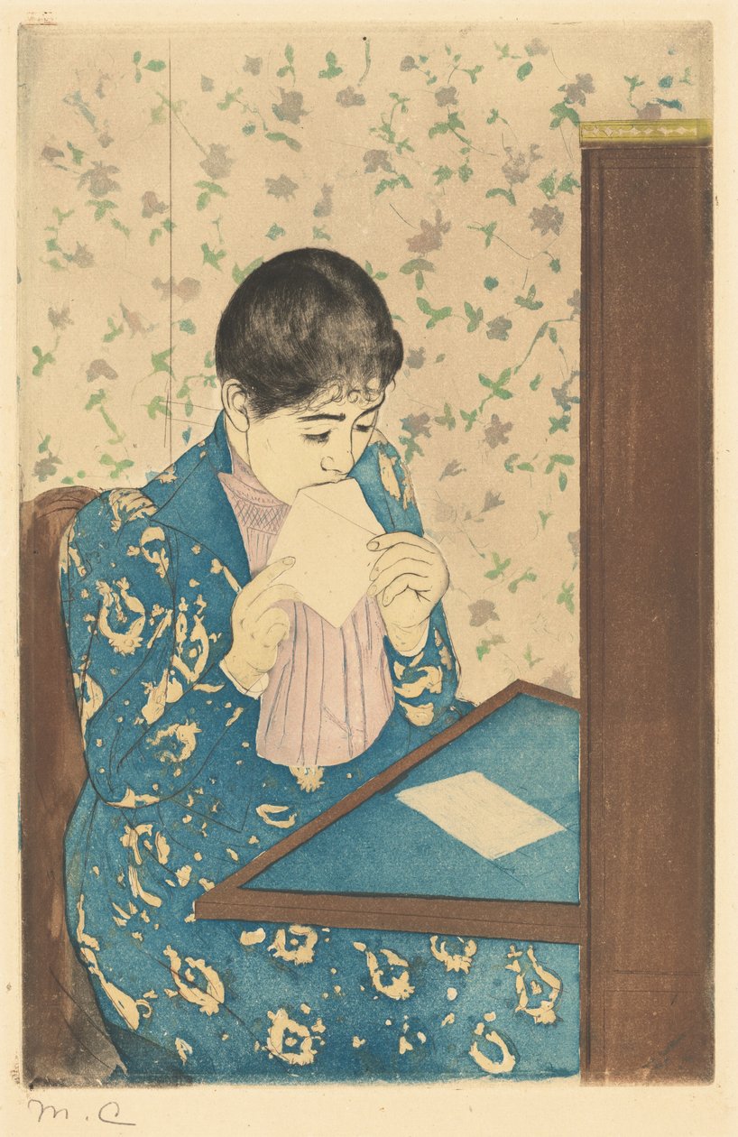 Brevet av Mary Cassatt