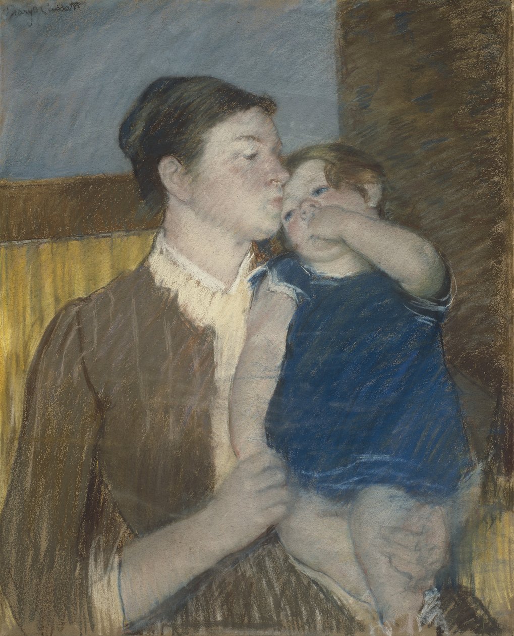 Ung mor, 1888 av Mary Cassatt