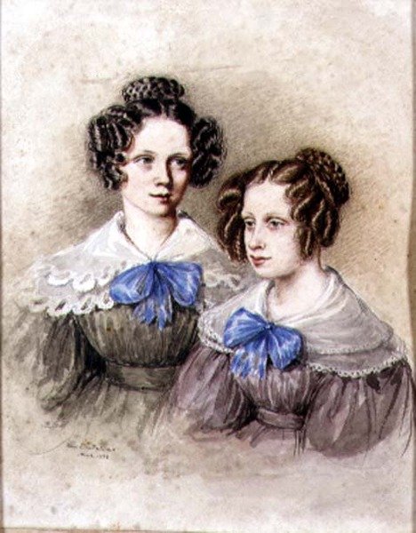 Portrett av Wake Sisters av Mary Ellen Best