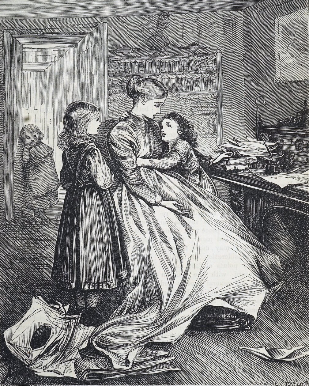 En enke med barna sine av Mary Ellen Edwards