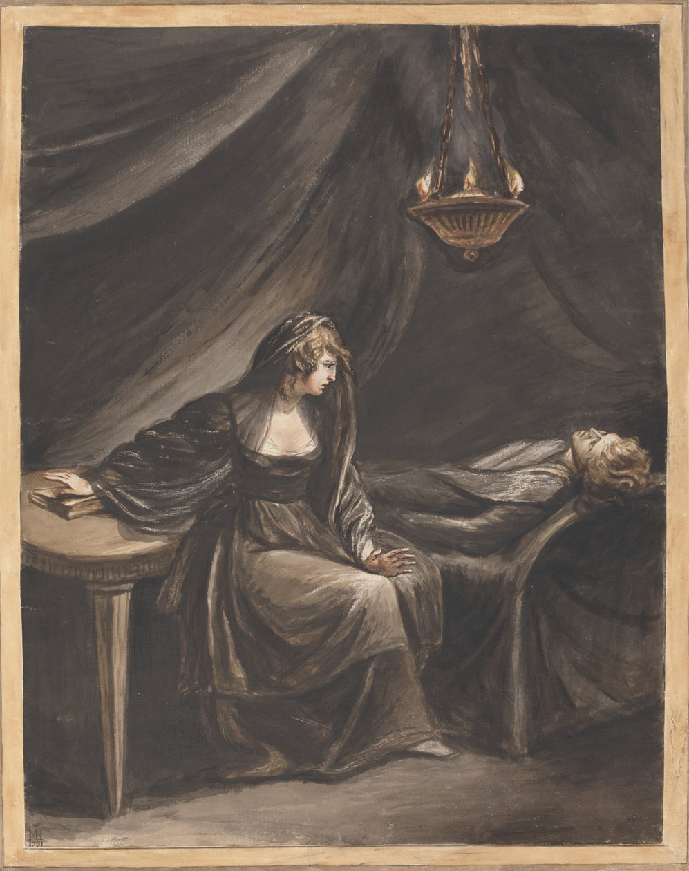 Lady Percy ser på Sovende Hotspur av Mary Hoare
