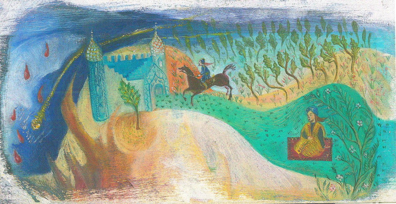 Persisk teppe, 2003 av Mary Kuper