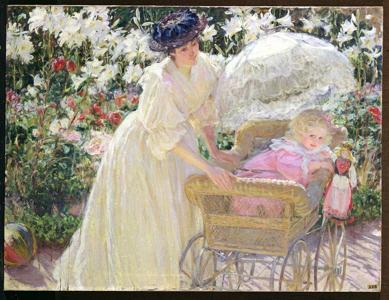 Roser og liljer av Mary Louise MacMonnies