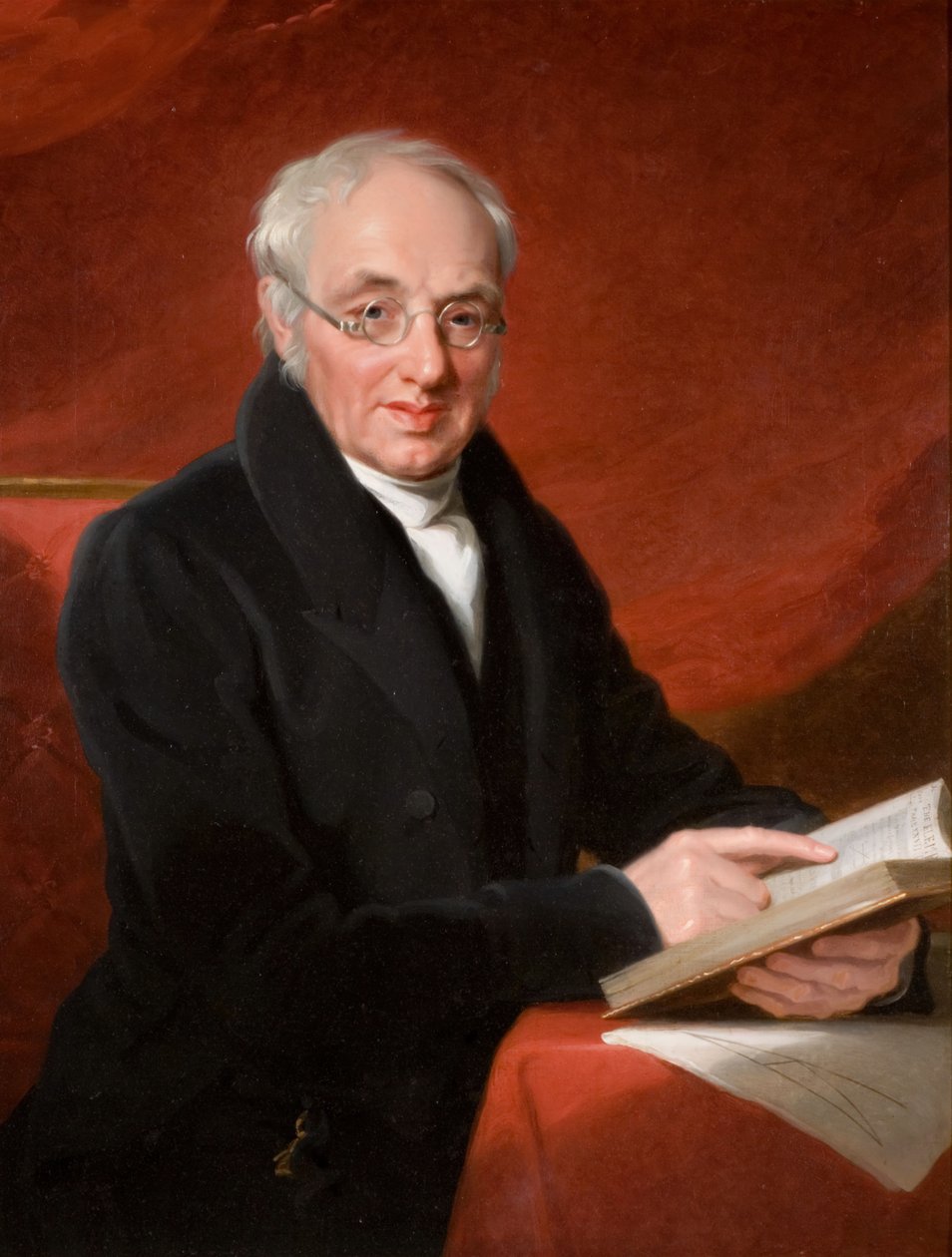 Portrett av Thomas Wright Hill, 1831. av Mary Martha Pearson