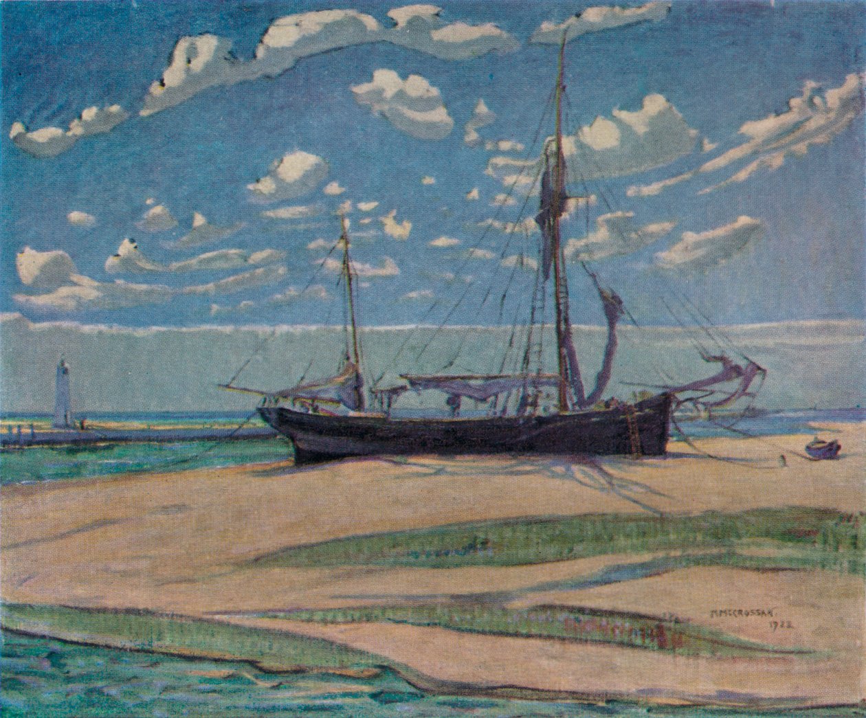 Sea Piece, 1922 av Mary McCrossan