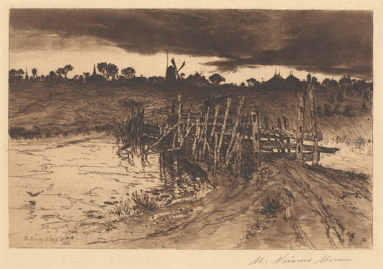 «Tween the Gloaming and the Mirk av Mary Nimmo Moran