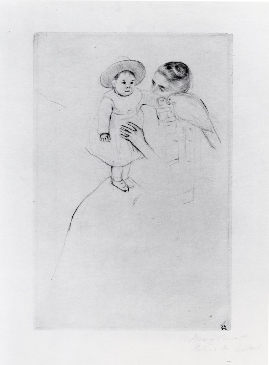 Helene av Septeuil av Mary Stevenson Cassatt