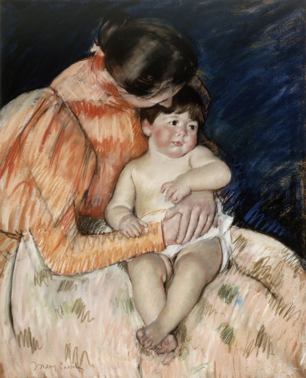 Mor og barn av Mary Stevenson Cassatt